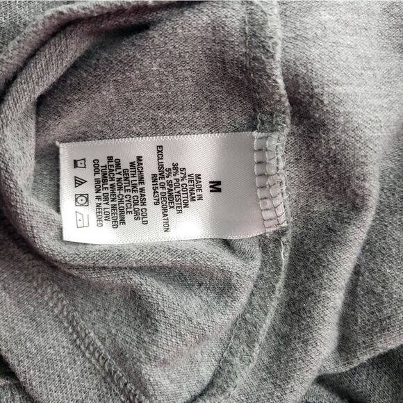 AEROPOSTALE junior women's M gray polo - Picture 4 of 4